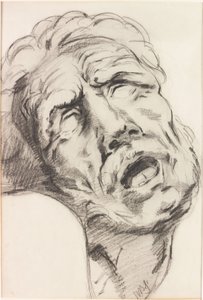 急性疼痛（纸上的木炭） 作者 威廉·贝尔·斯科特